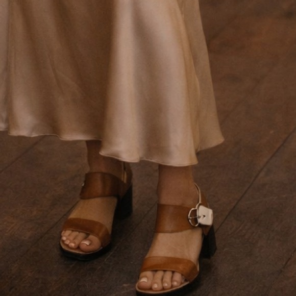 Rag & Bone Women’s Arc Block Heel Sandals Size 10 NIB $400.00 - Picture 1 of 16